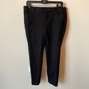 Banana republic Sloan fit black cropped dress pants